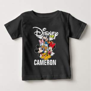 2 Sided Mickey & Friends - Family Vacation Baby T-Shirt