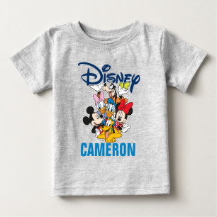 2 Sided Mickey & Friends - Family Vacation Baby T-Shirt