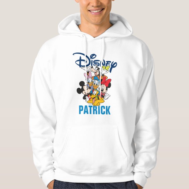 2 Sided Mickey & Friends - Family Vacation Hoodie (Front)