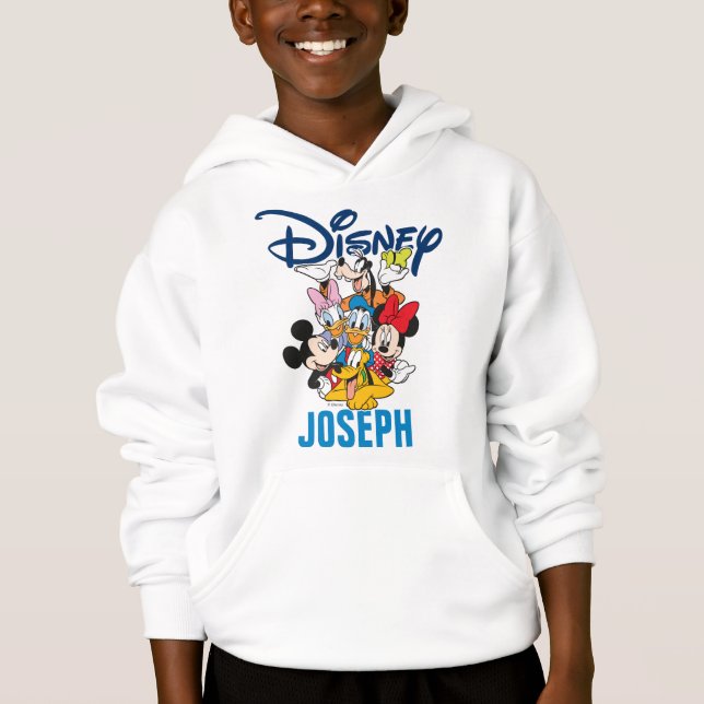2 Sided Mickey & Friends - Family Vacation Hoodie (Front)