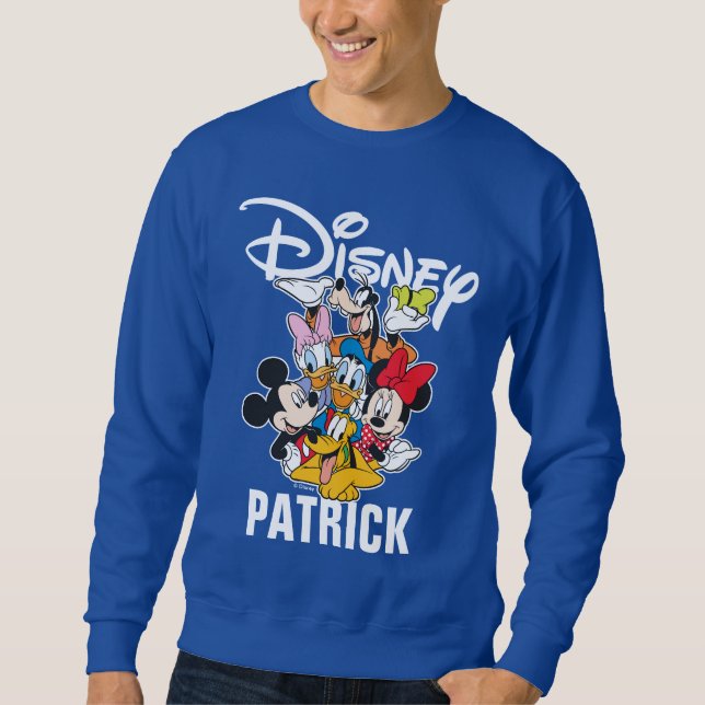 2 Sided Mickey & Friends - Family Vacation Sweatshirt (Front)