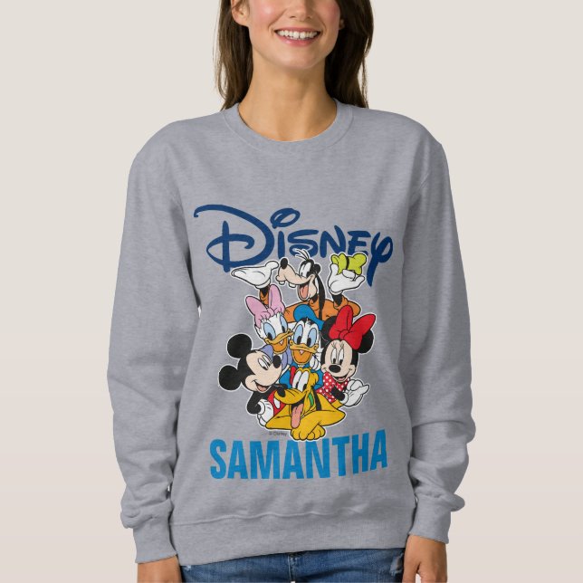 2 Sided Mickey & Friends - Family Vacation Sweatshirt (Front)