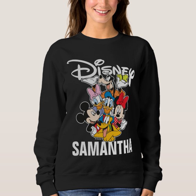 2 Sided Mickey & Friends - Family Vacation Sweatshirt (Front)