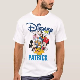 2 Sided Mickey & Friends - Family Vacation T-Shirt