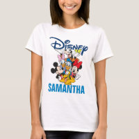2 Sided Mickey & Friends - Family Vacation T-Shirt