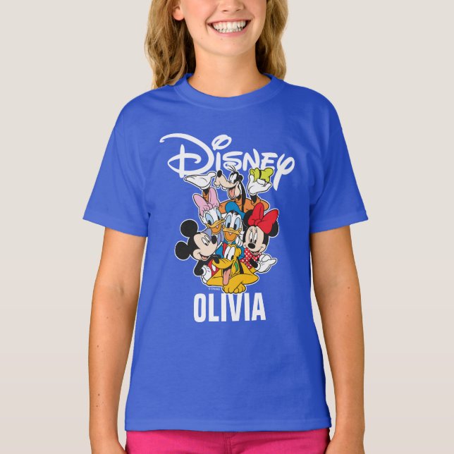 2 Sided Mickey & Friends - Family Vacation T-Shirt (Front)