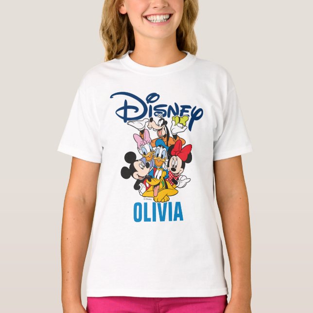 2 Sided Mickey & Friends - Family Vacation T-Shirt (Front)