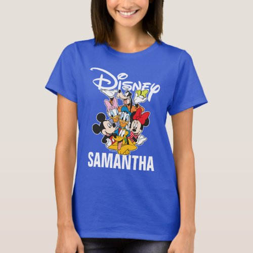 2 Sided Mickey  Friends _ Family Vacation T_Shirt