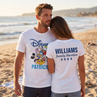 2 Sided Mickey & Friends - Family Vacation