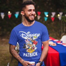 2 Sided Mickey & Friends - Family Vacation T-Shirt