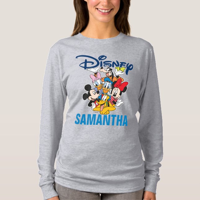 2 Sided Mickey & Friends - Family Vacation T-Shirt (Front)