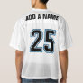 2 Sided Number 25 men's football jersey