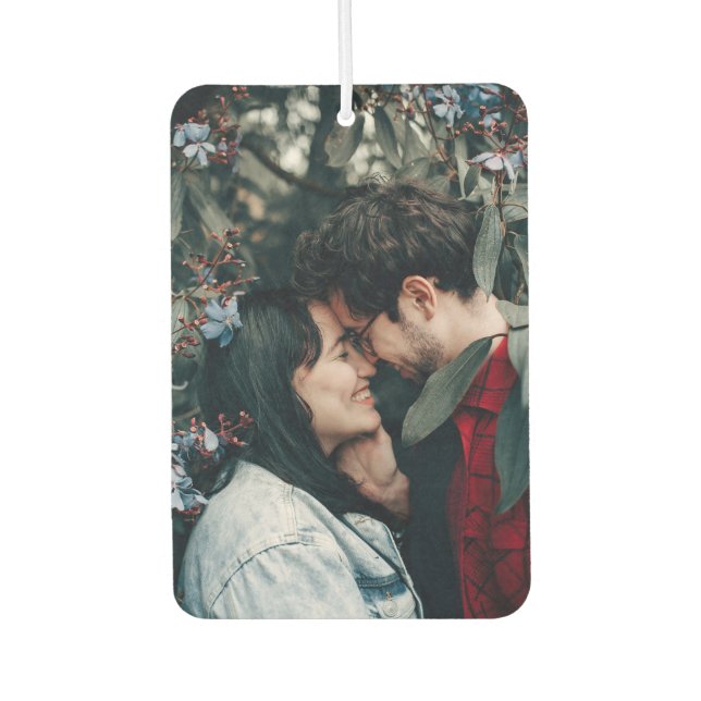 2 Sided Personalized Photo Air Freshener (Front)