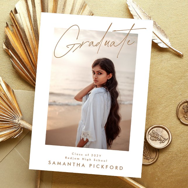 2 sided Photo 2026 High School Graduation Announcement (Creator Uploaded)