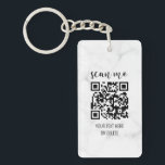 2 Sided QR Code Your Logo Business Professional Keychain<br><div class="desc">2 Sided QR Code Your Logo Business Professional Keychain</div>