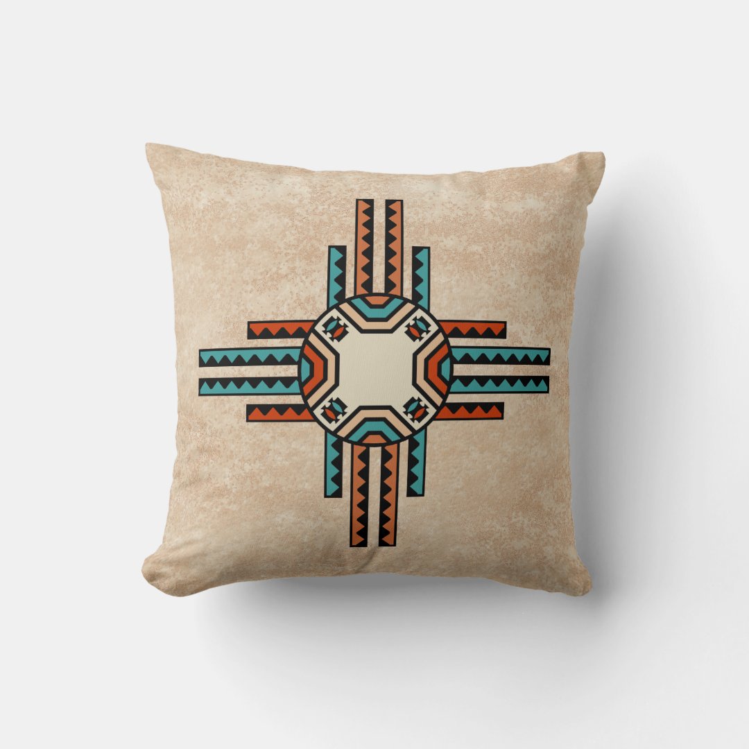 2Sided Southwestern Design Throw Pillow Zazzle