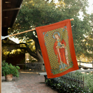 2-sided St. Barbara (JP 01) House Flag