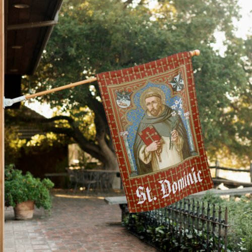 2_sided St Dominic de Guzman BK 011 House Flag