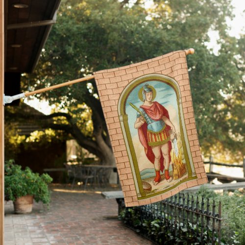 2_sided St Florian of Lorch BK 32 House Flag