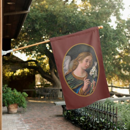 2_sided St Gabriel the Archangel M 035 House Flag