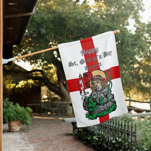 2_sided St Georges Day House Flag Nuremberg
