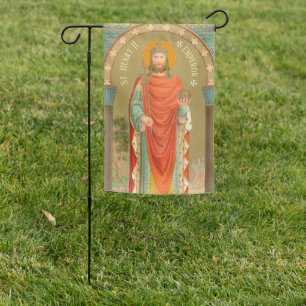2-sided St. Henry II, Emperor (BBS 10) Garden Flag
