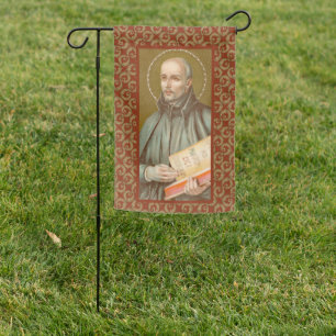 2-sided St. Ignatius Loyola (JM 27) Garden Flag