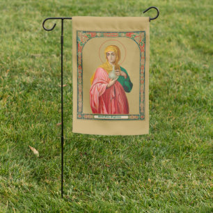 2-sided St. Mary Magdalene as a Myrrhbearer Garden Flag