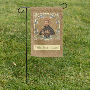 2-sided St. Peter Claver (BK 058) Garden Flag