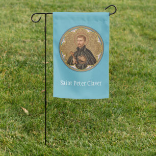 2-sided St. Peter Claver (BK 058) Garden Flag