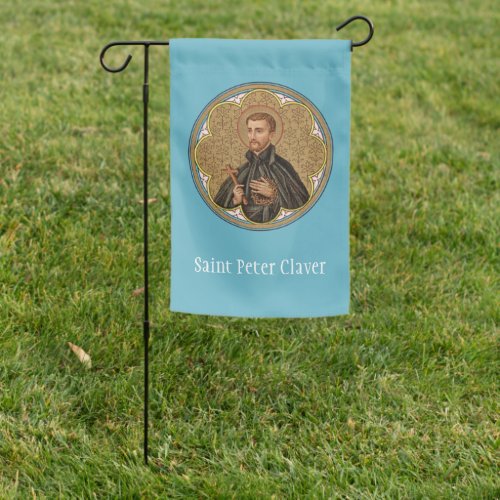 2_sided St Peter Claver BK 058 Garden Flag