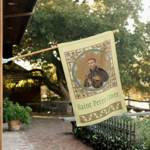 2-sided St. Peter Claver (BK 058) House Flag