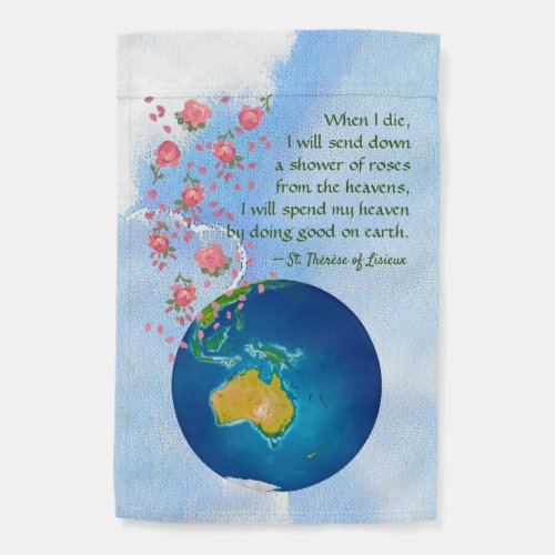 2_sided St Therese BJE 01 AsiaAustralia Garden Flag