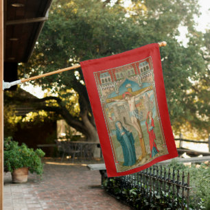 2-sided Stabat Mater (SAU 22) House Flag