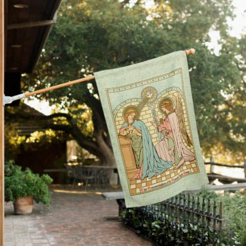 2_sided The Annunciation  RLS 04 House Flag