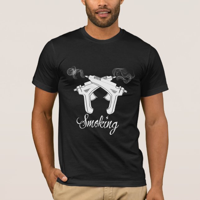2 smoking guns T-Shirt (Front)