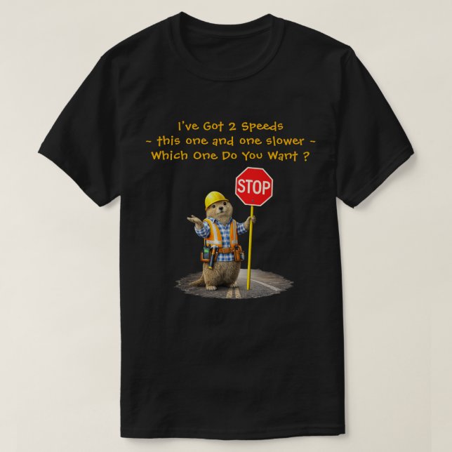 "2 Speeds" (2) T-Shirt (Design Front)