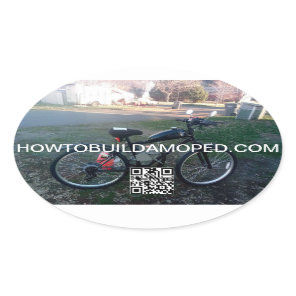 2-Stroke Clutch Cover Sticker Decal 80cc 66cc 48cc