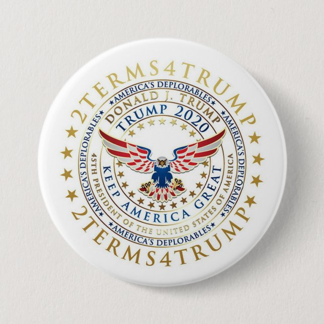 2 Terms 4 Trump Button (Front)