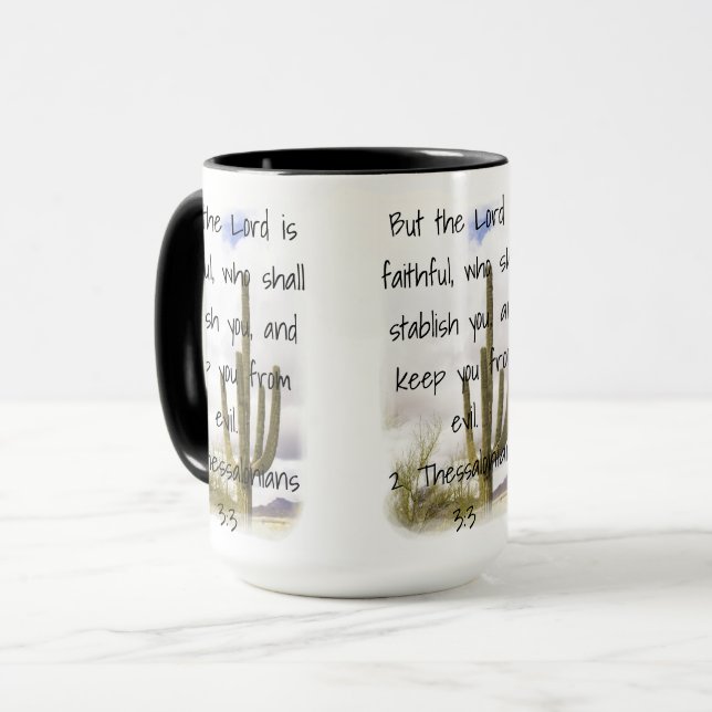 2 Thessalonians 3:3 Mug (Front Left)