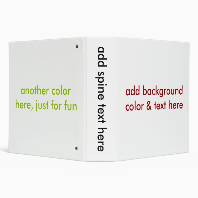 2" three-ring binders easy template (Background)