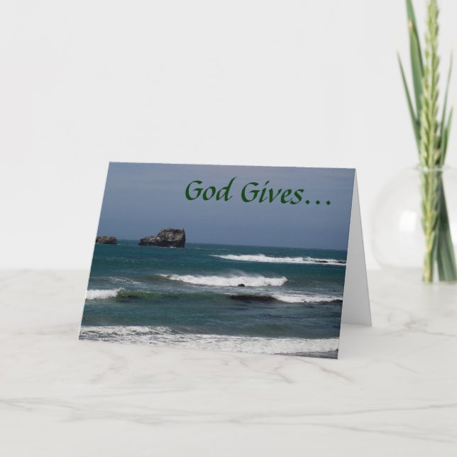 2 Timothy 1:7 Encouragement Card (Front)