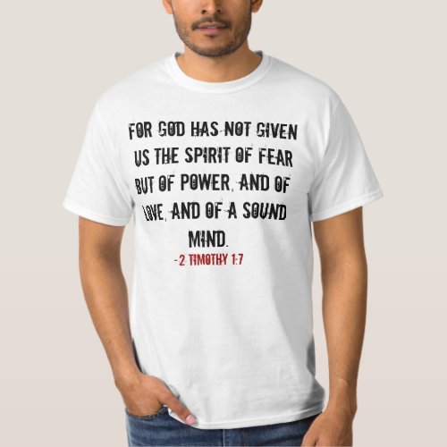 2 Timothy 17 T_Shirt