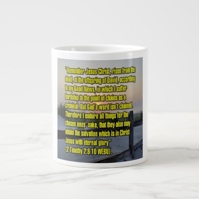 2 Timothy 2:8-10 WEBU Mug (Front)