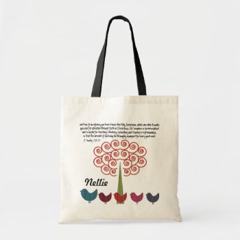 2 Timothy 3:15-17 Scripture Tote Bag by gidget26 at Zazzle