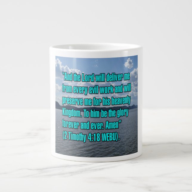 2 Timothy 4:18 WEBU Mug (Front)