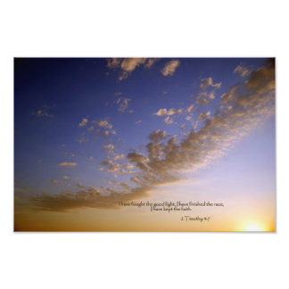 2 Timothy 4:7 I have fought the good fight... Photo Print