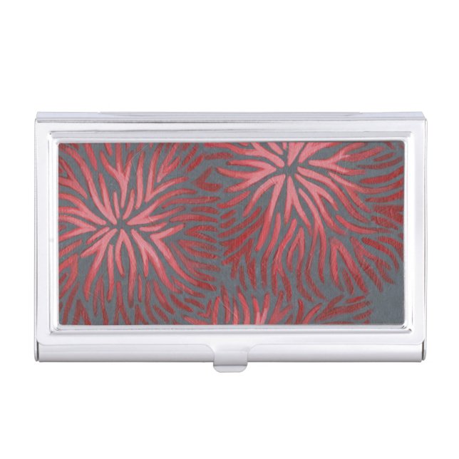 2-Up Dianthus II Business Card Holder (Front)
