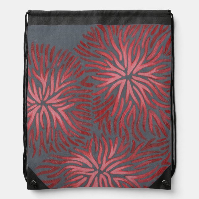 2-Up Dianthus II Drawstring Bag (Front)