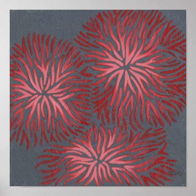 2-Up Dianthus II Poster (Front)